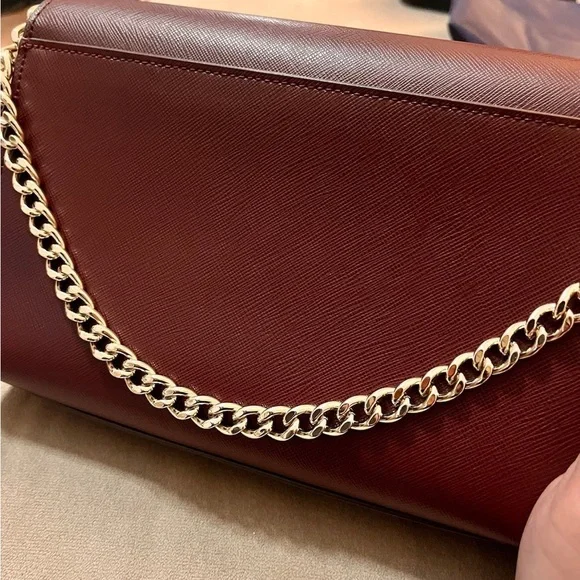 Burgundy Kate Spade Carson Convertible Crossbody Bag - Picture 2 of 4